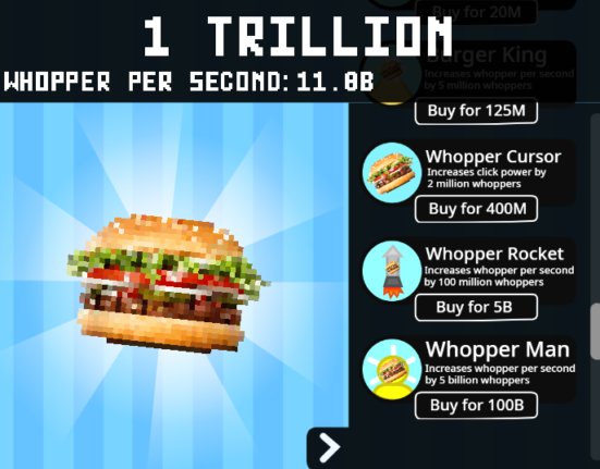 whopper clicker