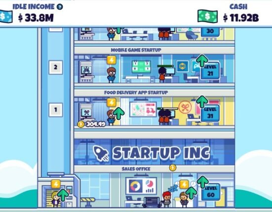 idle startup tycoon game