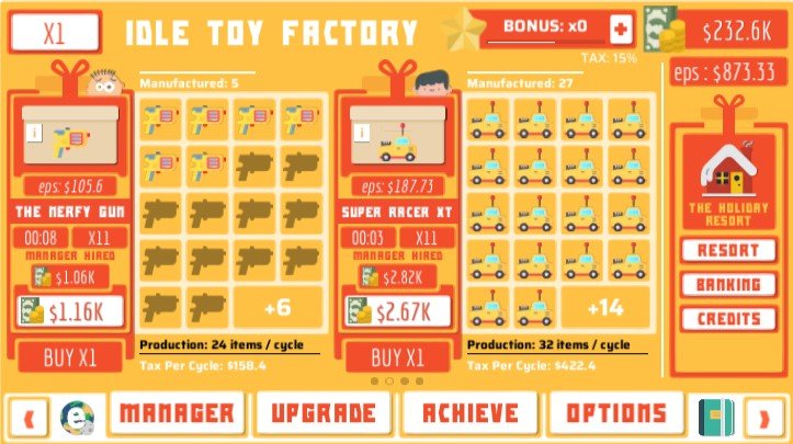 idle toy factory game